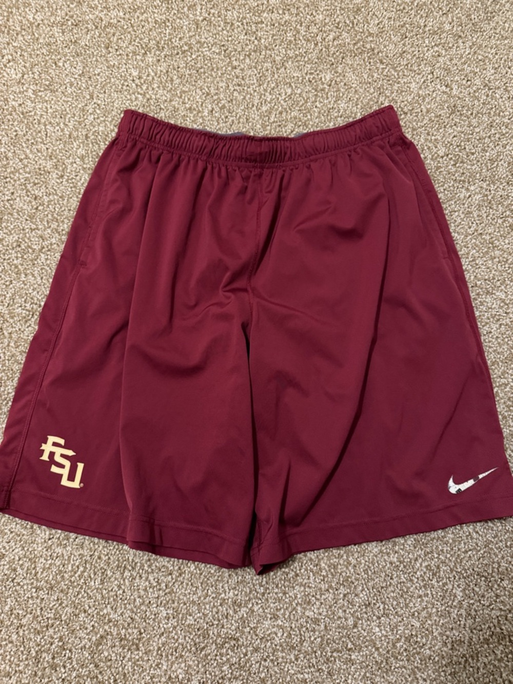 💥FLAWED💥Nike Dri Fit FSU Basketball Shorts